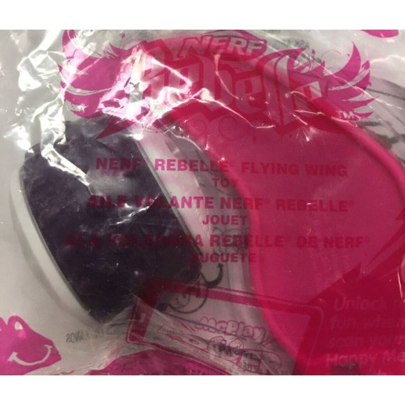Nerf Rebelle Flying Wing McDonald's Happy Meal Toy (TY175) - Picture 2 of 3